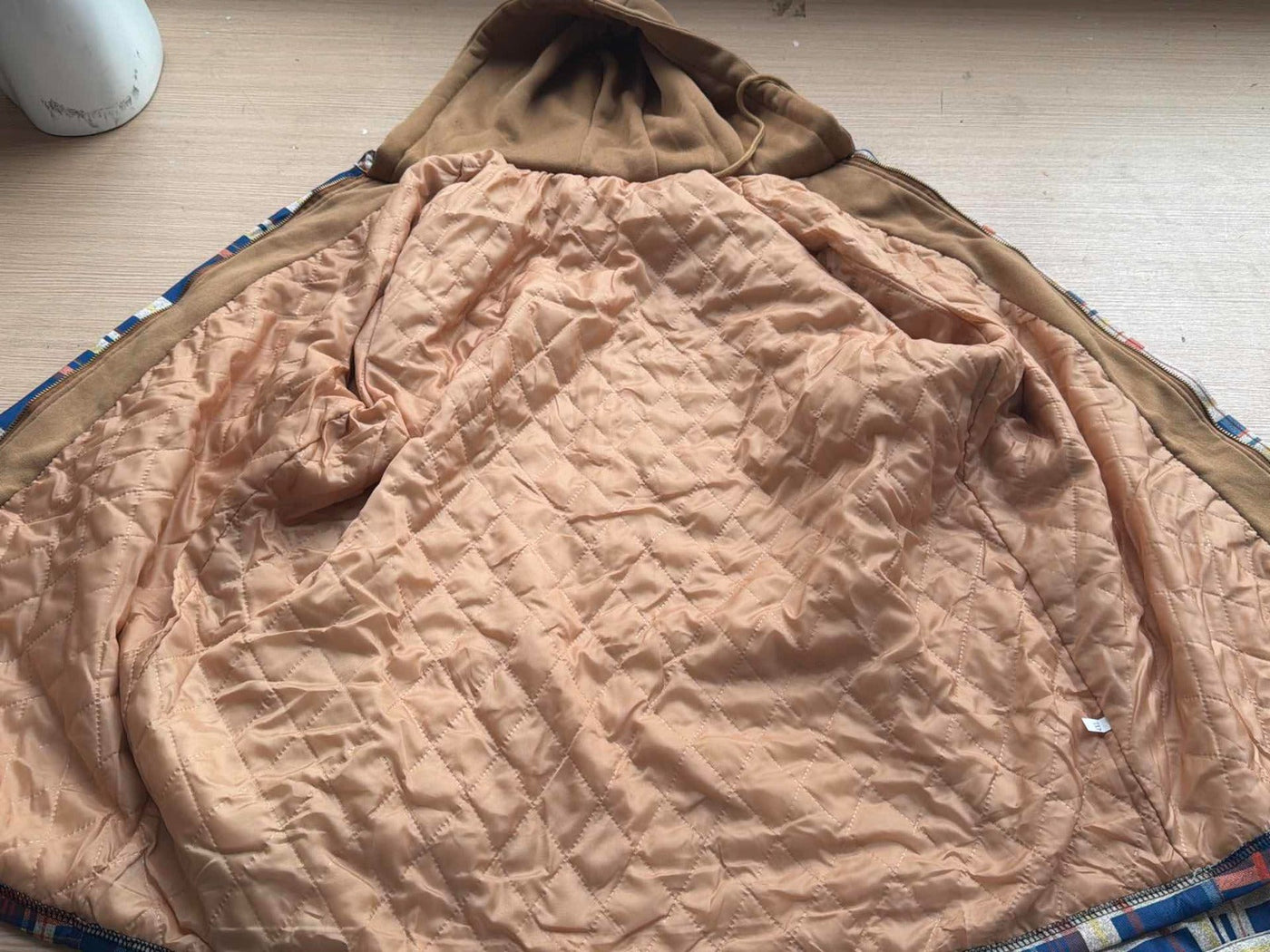 FM | Trykt Patchworkvest Med Rutemønster